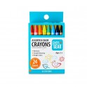 Pen+Gear Crayons — 24 Assorted Colors