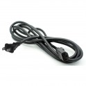 NEMA 1-15P to IEC C13 Power Cable